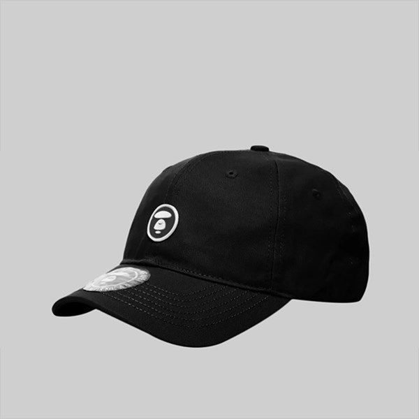 AAPE BY A BATHING APE DAD CAP BLACK 